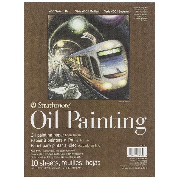 strathmore oil painting notebook